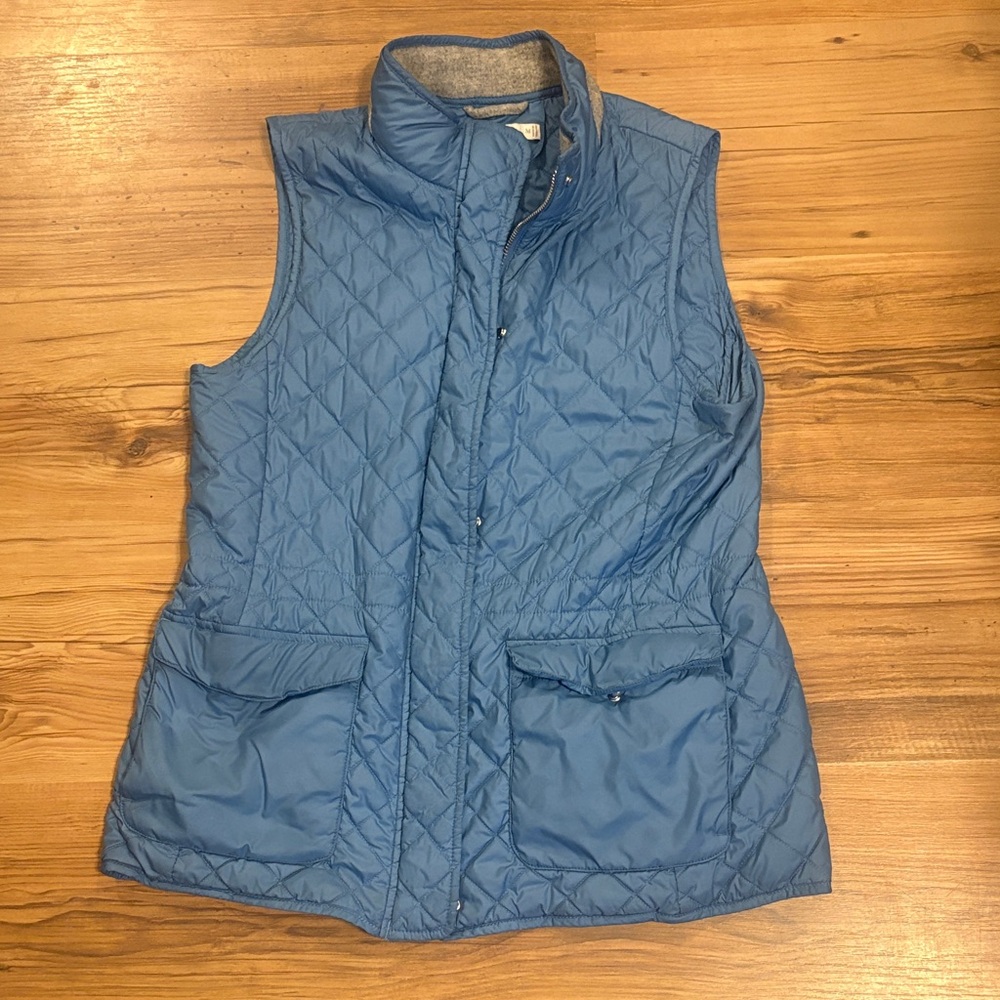 Peter Millar Quilted Blue Vest